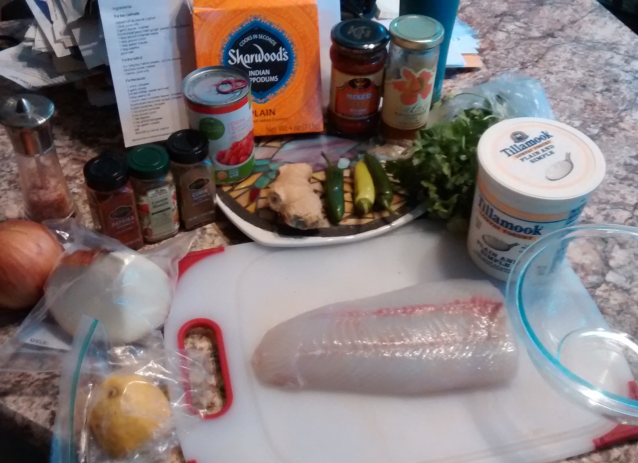 Lingcod Tikka Masala