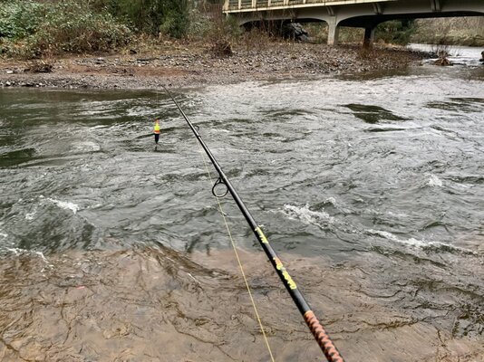 Trying to catch my first winter steelhead