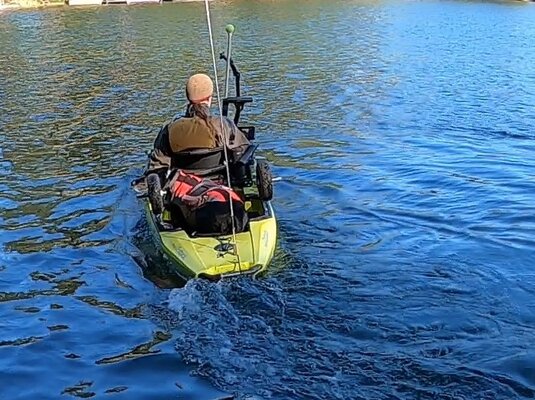 Kayak vectored thruster project Kayak vectored thruster project
