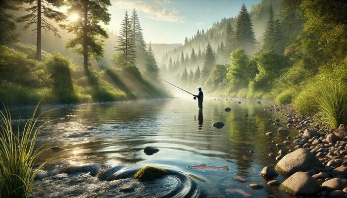 North Santiam river trout fishing