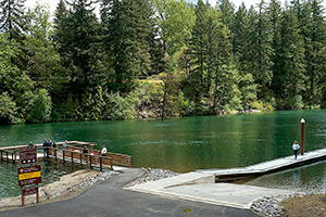 Estacada Lake Fishing